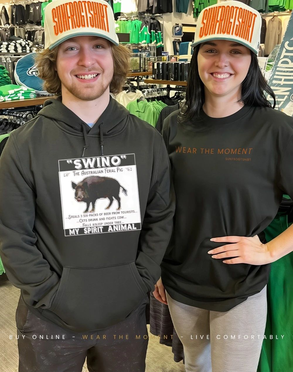 Swino the australian feral pig my spirit animal shirt