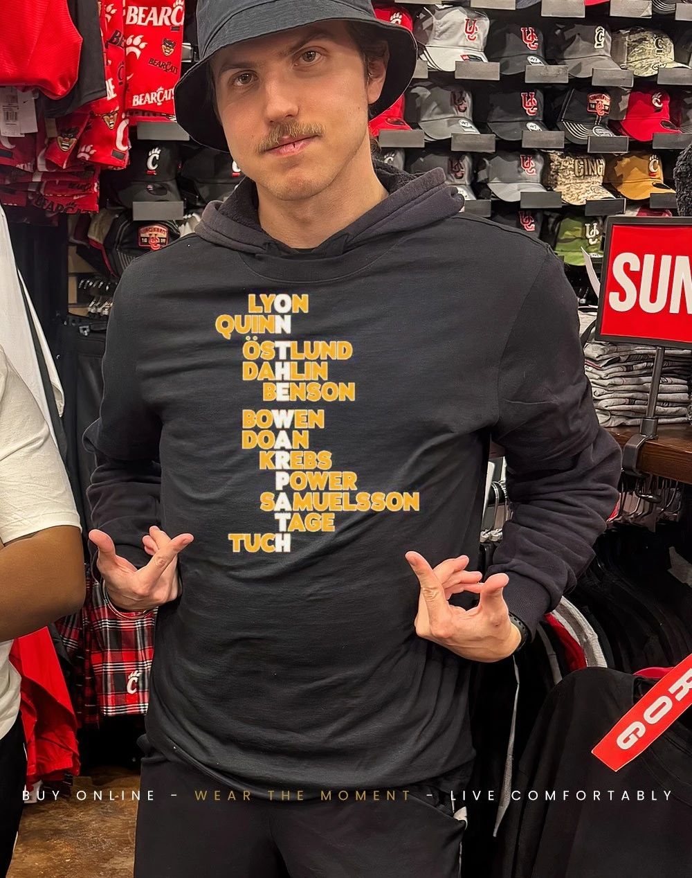 Buffalo Sabres on the Warpath Players Roster 2026 shirt
