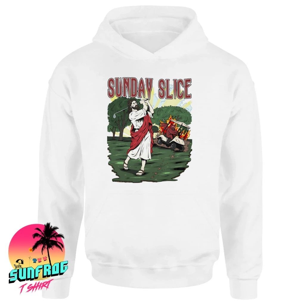 Jesus Golfed Sunday Slice graphic shirt