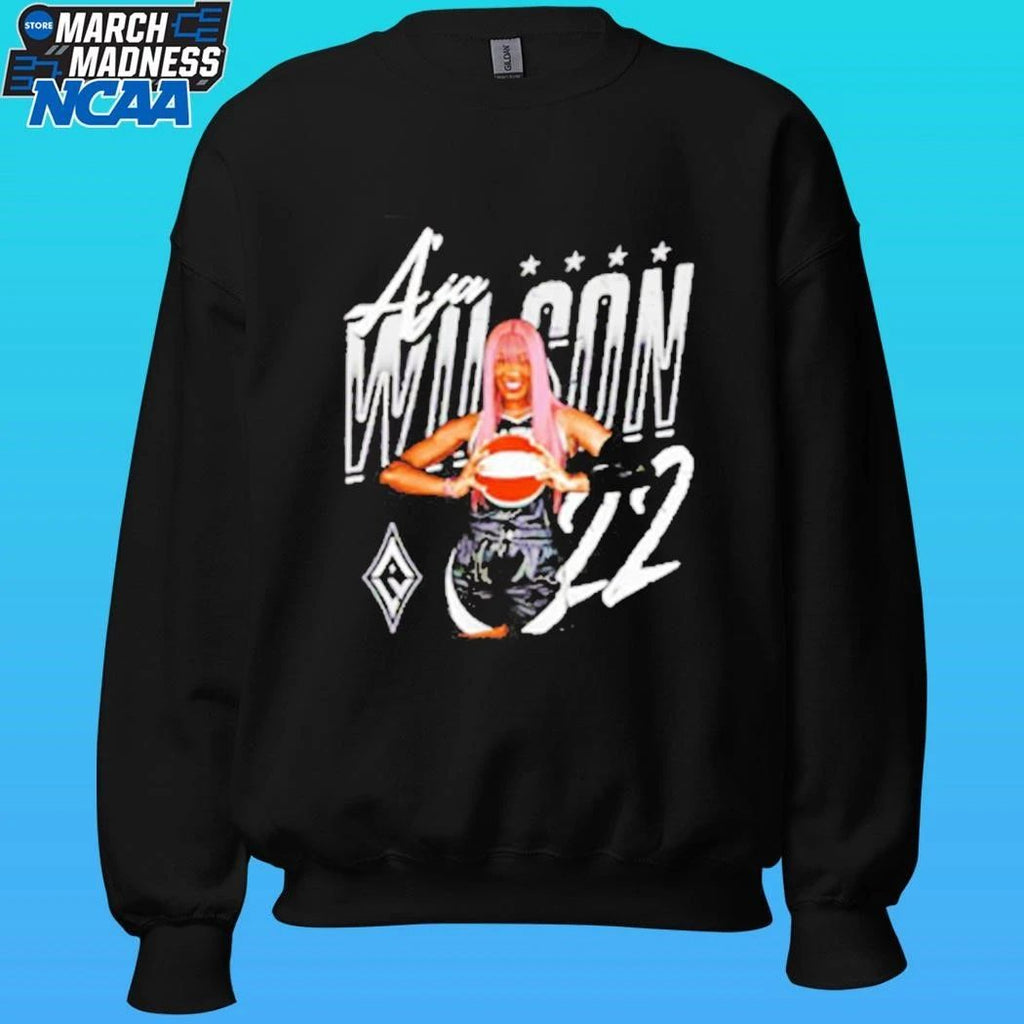 A’ja Wilson Las Vegas Aces Player Pose Shirt