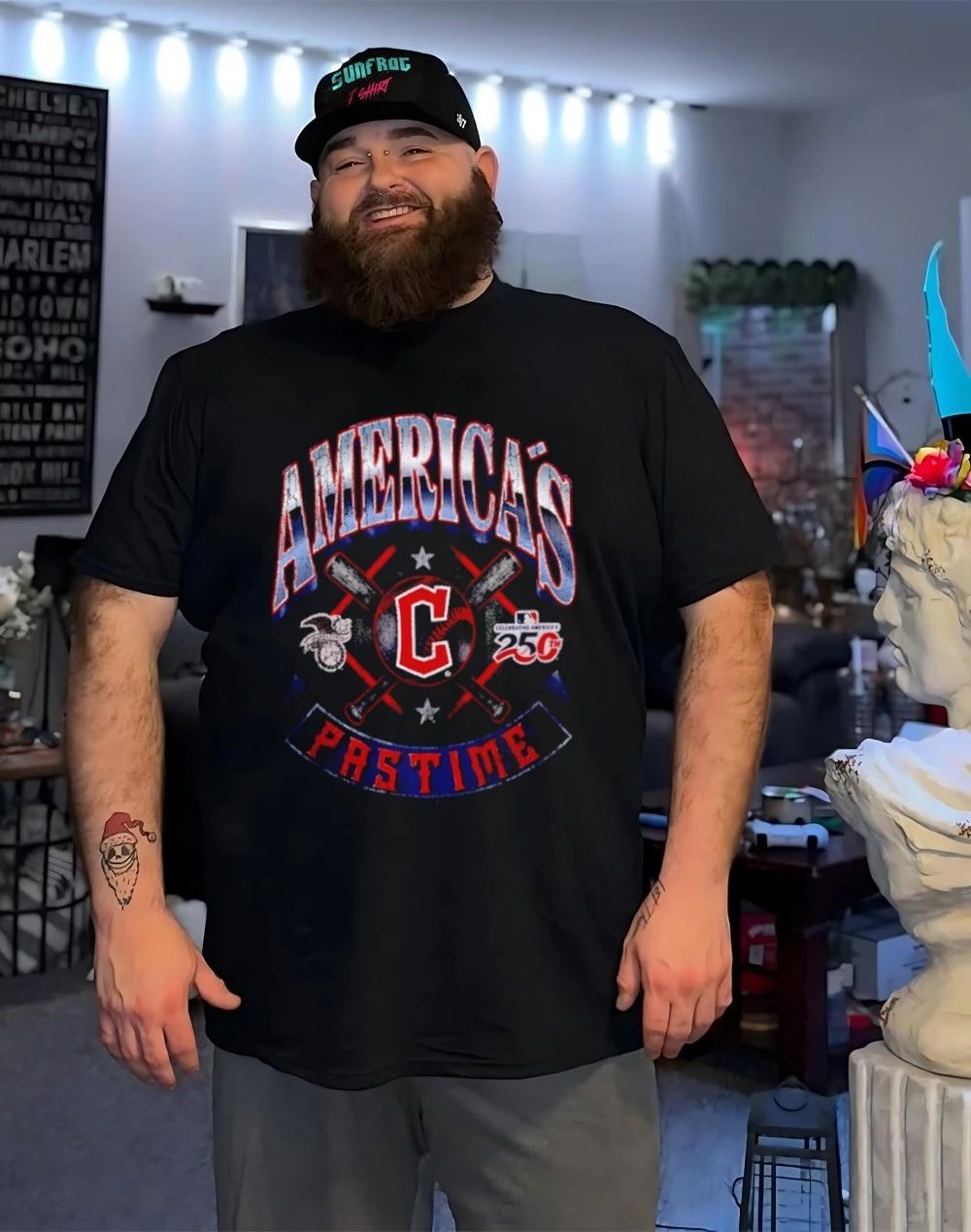Cleveland Guardians x America’s Fastime Americana shirt
