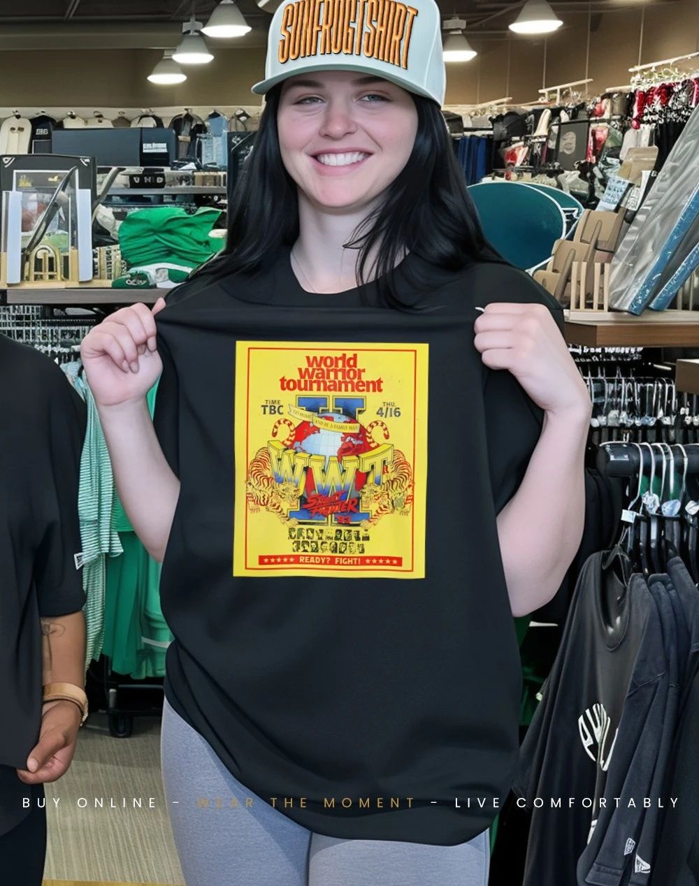 Street Fighter Movie World Warrior Tournament Flyer Poster Shirt
