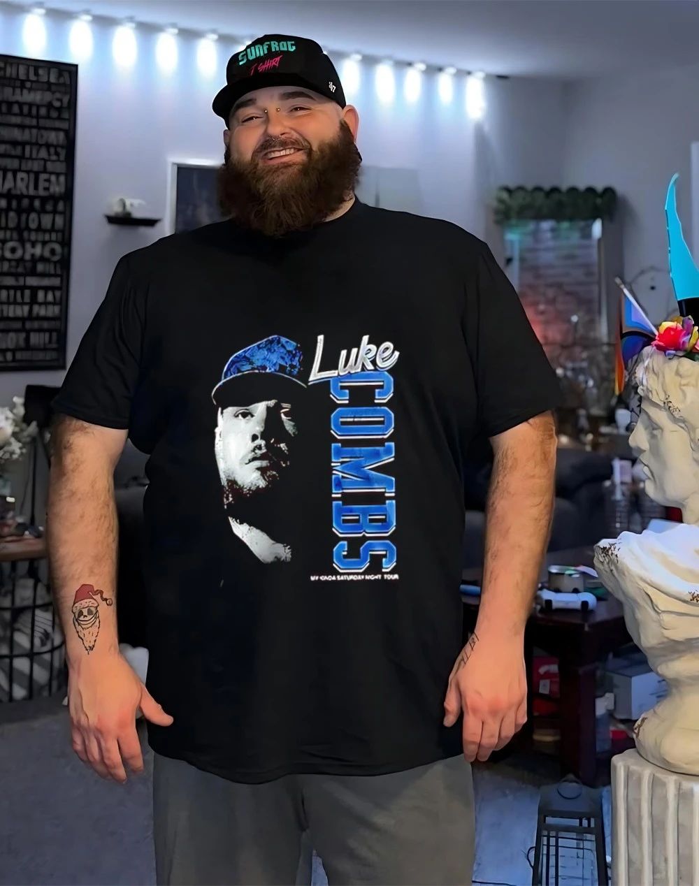 Luke Combs My Kinda Saturday Night Tour 2026 shirt
