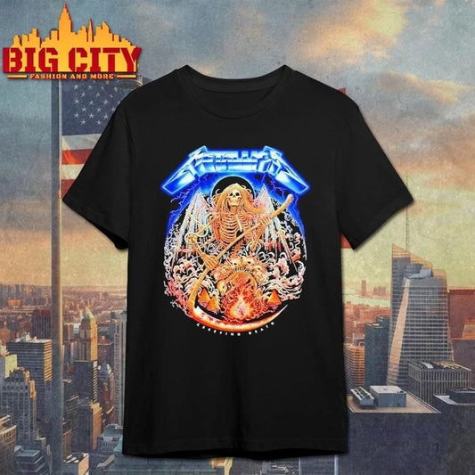Metallica M72 World Tour Creeping Death Poster Pop-Up Shirt