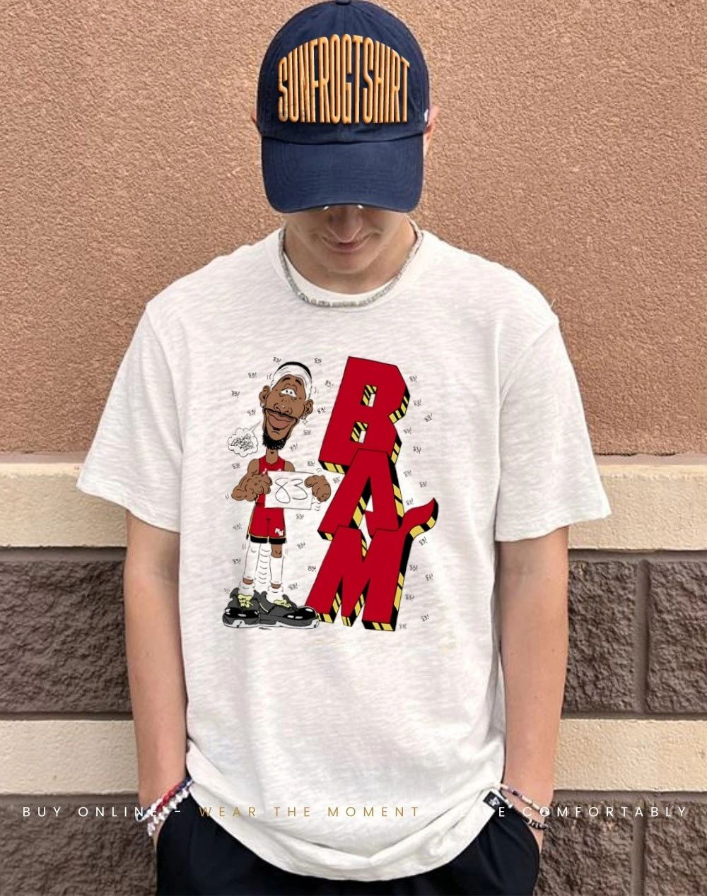 Bam Adebayo Miami Heat Bam 83 point caricature shirt