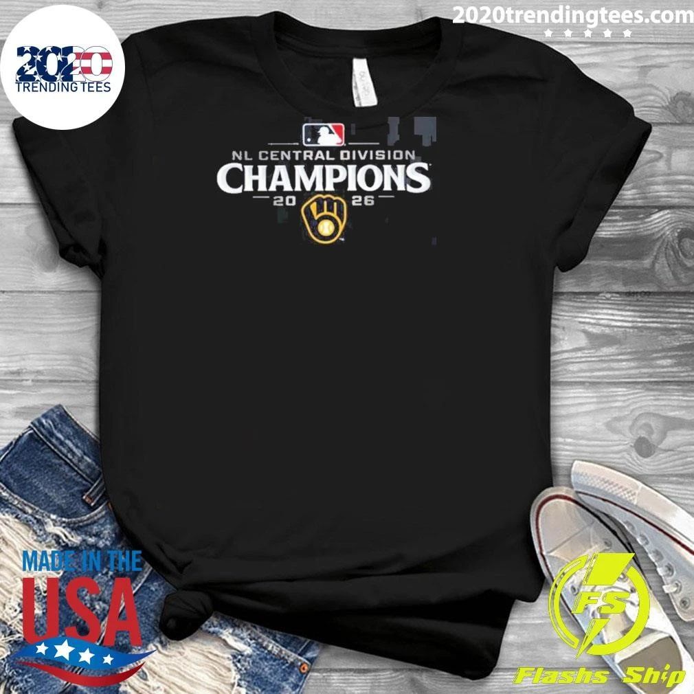 Milwaukee Brewers 2026 NL Central Division Champions Shirt