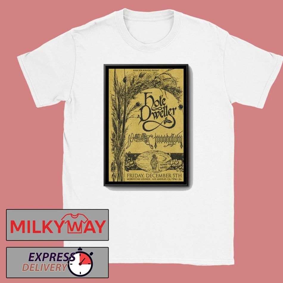 Hole Dweller Dec 5 2025 The Moroccan Lounge Show Poster shirt