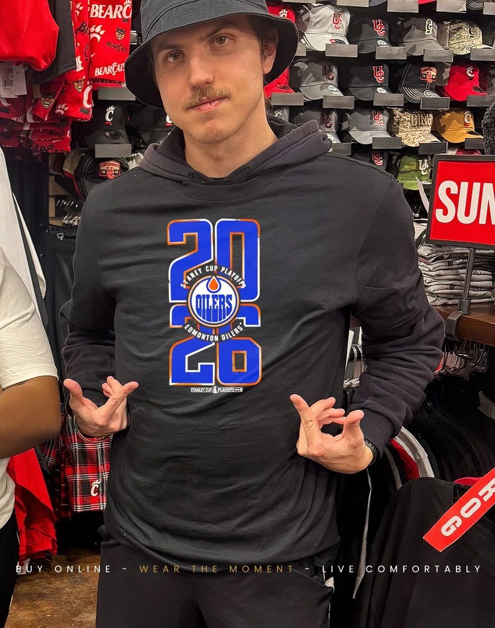 Edmonton Oilers 2026 Stanley Cup Playoffs Participant shirt