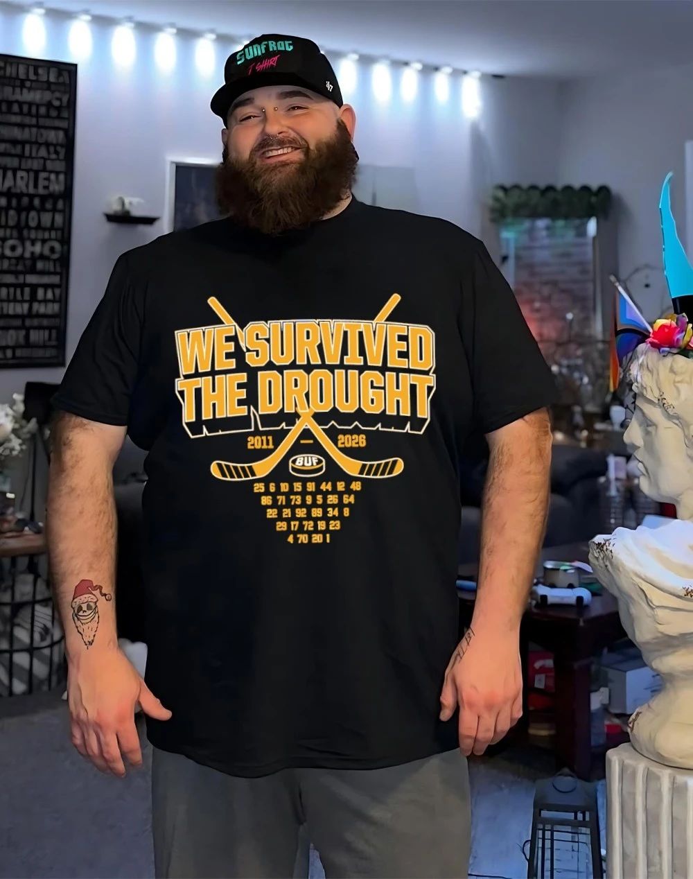 Buffalo Sabres hockey 2011-2026 we survived the drought shirt