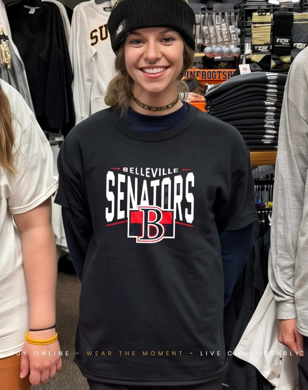 Belleville Senators Full Fandom logo shirt