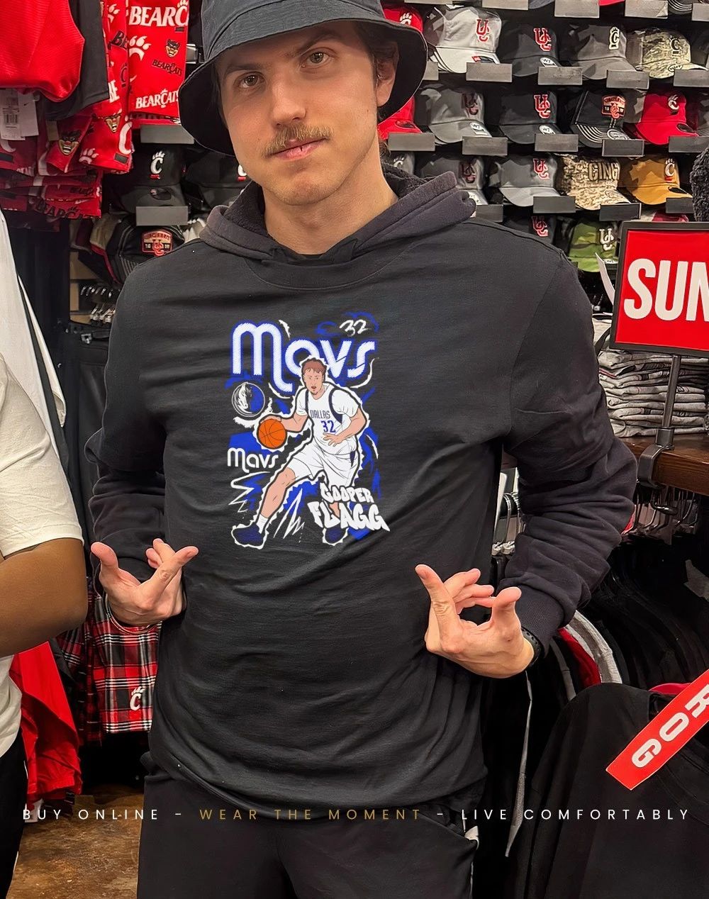Cooper Flagg Dallas Mavericks Chalked Up Player paint shirt