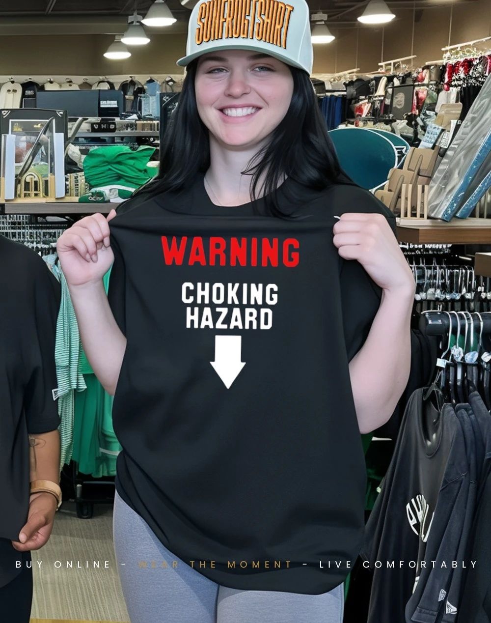 Warning choking hazard classic shirt