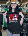 Cause Chaos Hurricanes Hockey text graphic shirt