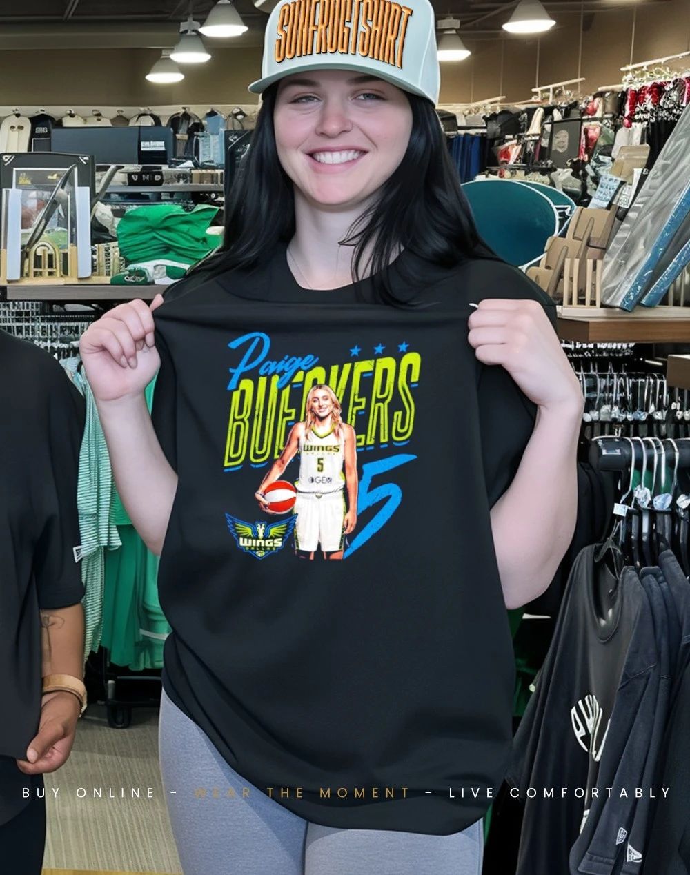 Paige Bueckers Dallas Wings Player Pose shirt