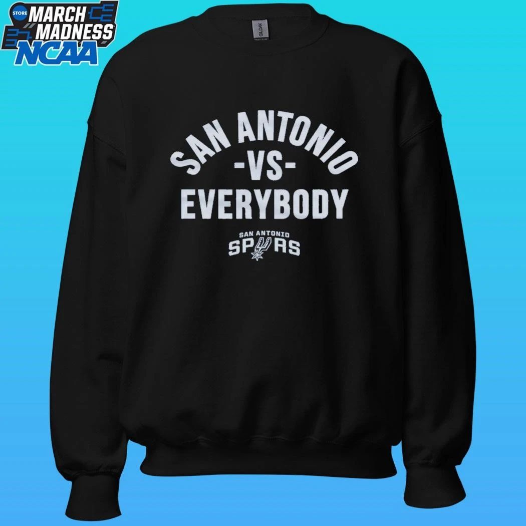 Zachsan Antonio Spurs Vs Everybody Logo Shirt
