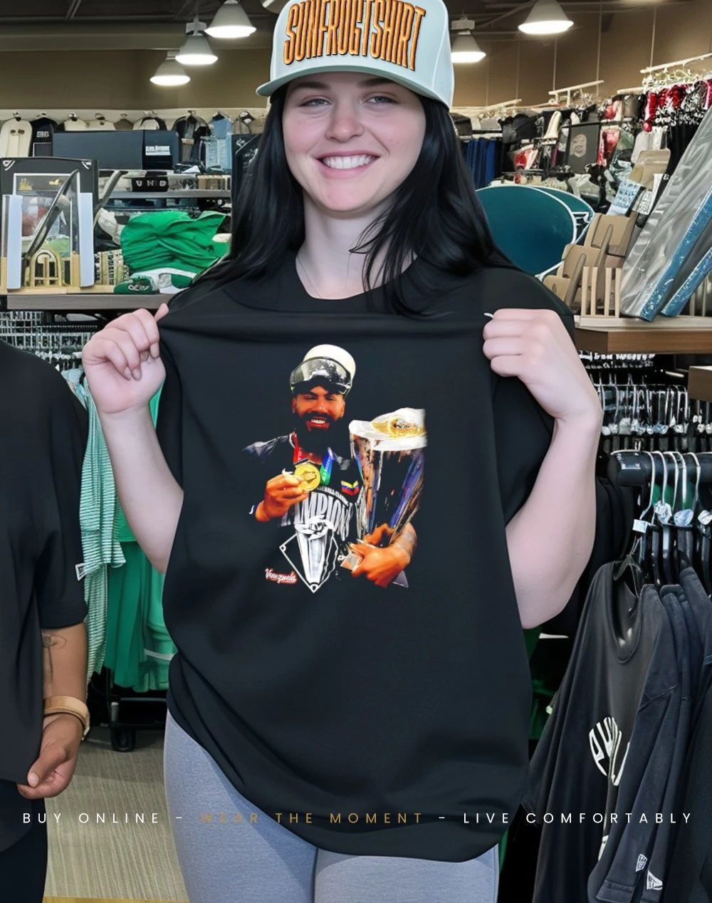 Maikel José García 2026 World Baseball Classic Champions trophy shirt