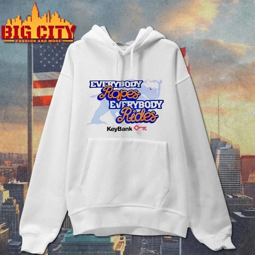 Everybody Ropes Everybody Rides Buffalo Sabres 2026 Playoffs Game 2 Keybank Shirt