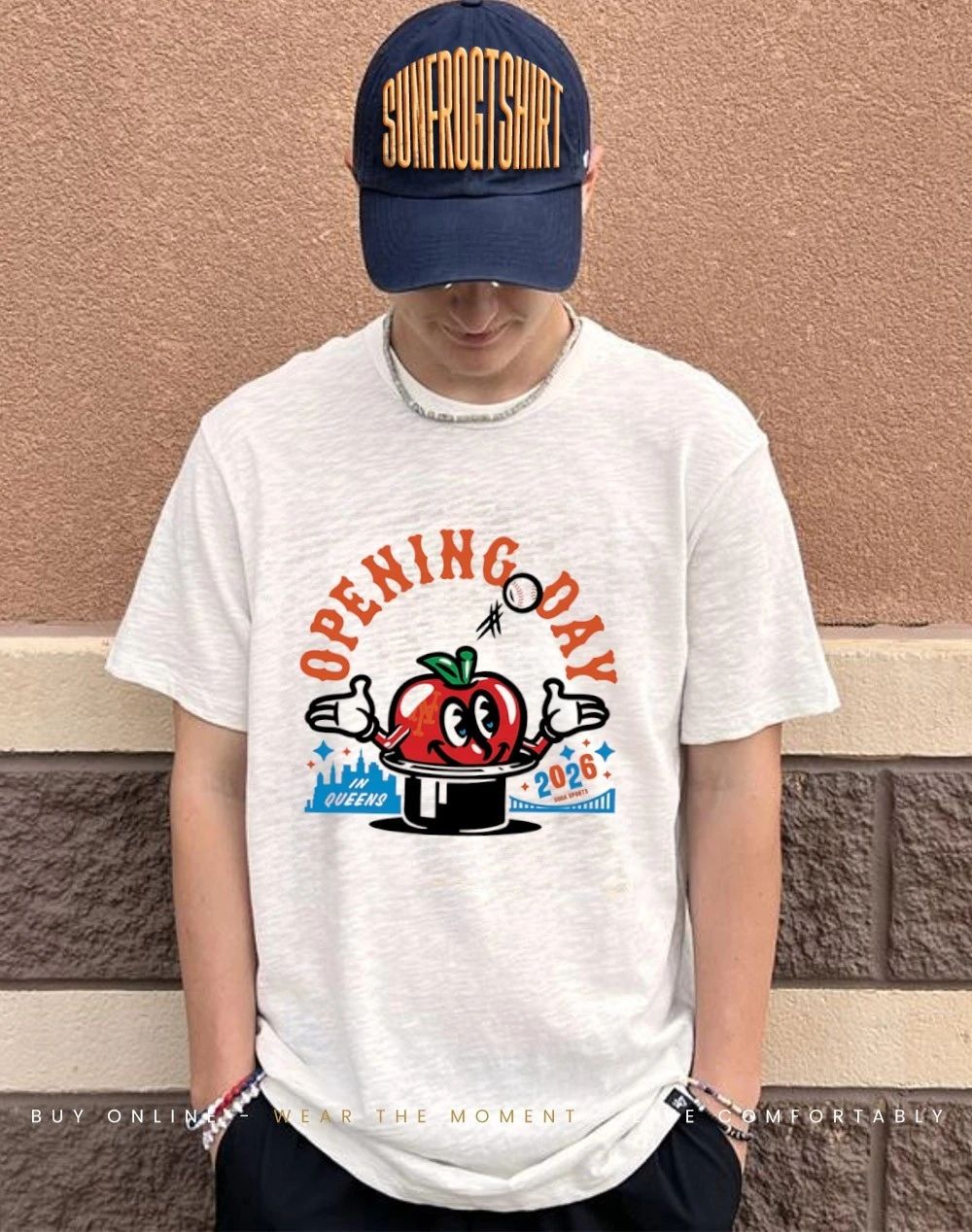 New York Mets Happy Opening Day 2026 Mascot shirt