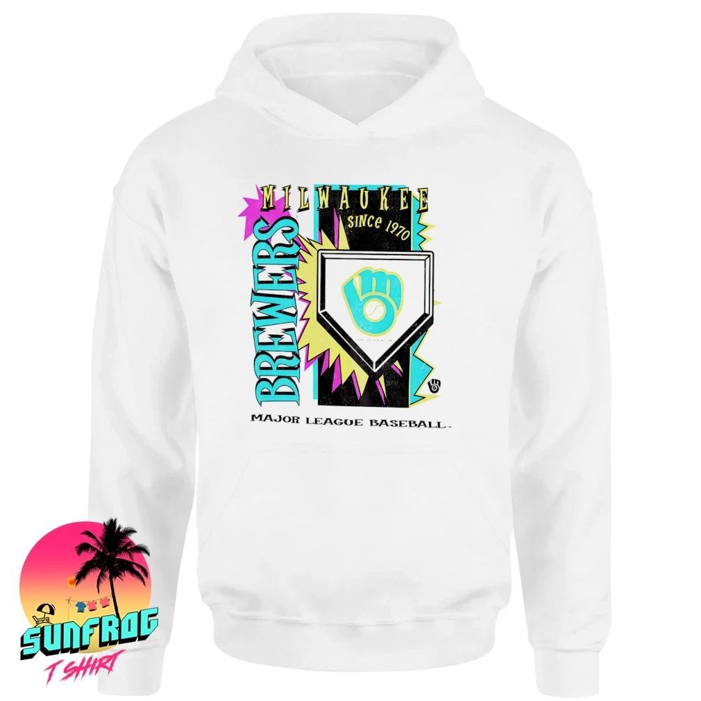 Milwaukee Brewers MLB Cooperstown Neon Field Shock shirt