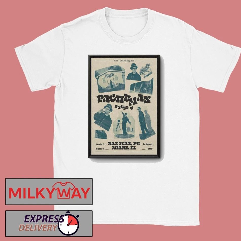 Pachyman Dec 12 2025 La Respuesta In San Juan PR Poster shirt