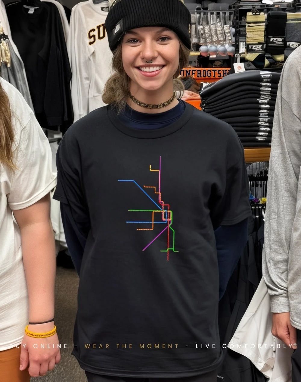 The loop for the cta shirt