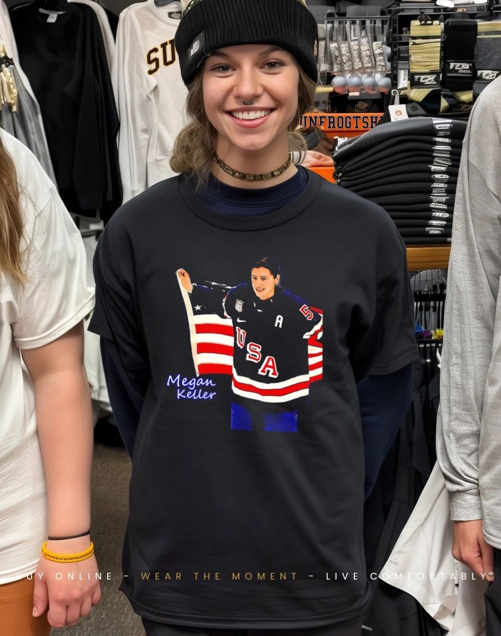 Megan Keller USA Women’s National Ice Hockey Team 2026 shirt