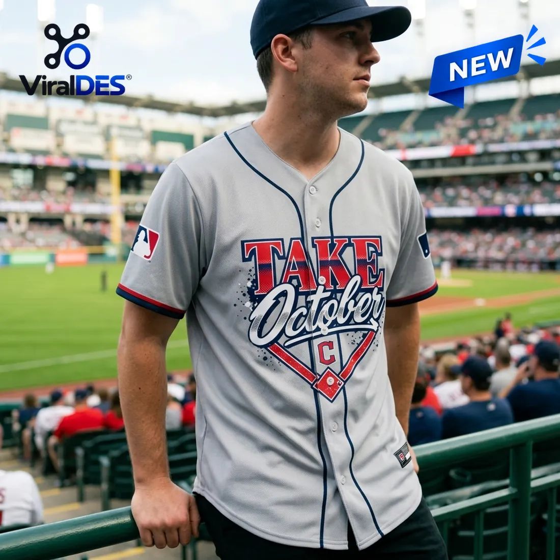 Cleveland Guardians Take October 2026 Gray Baseball Jersey