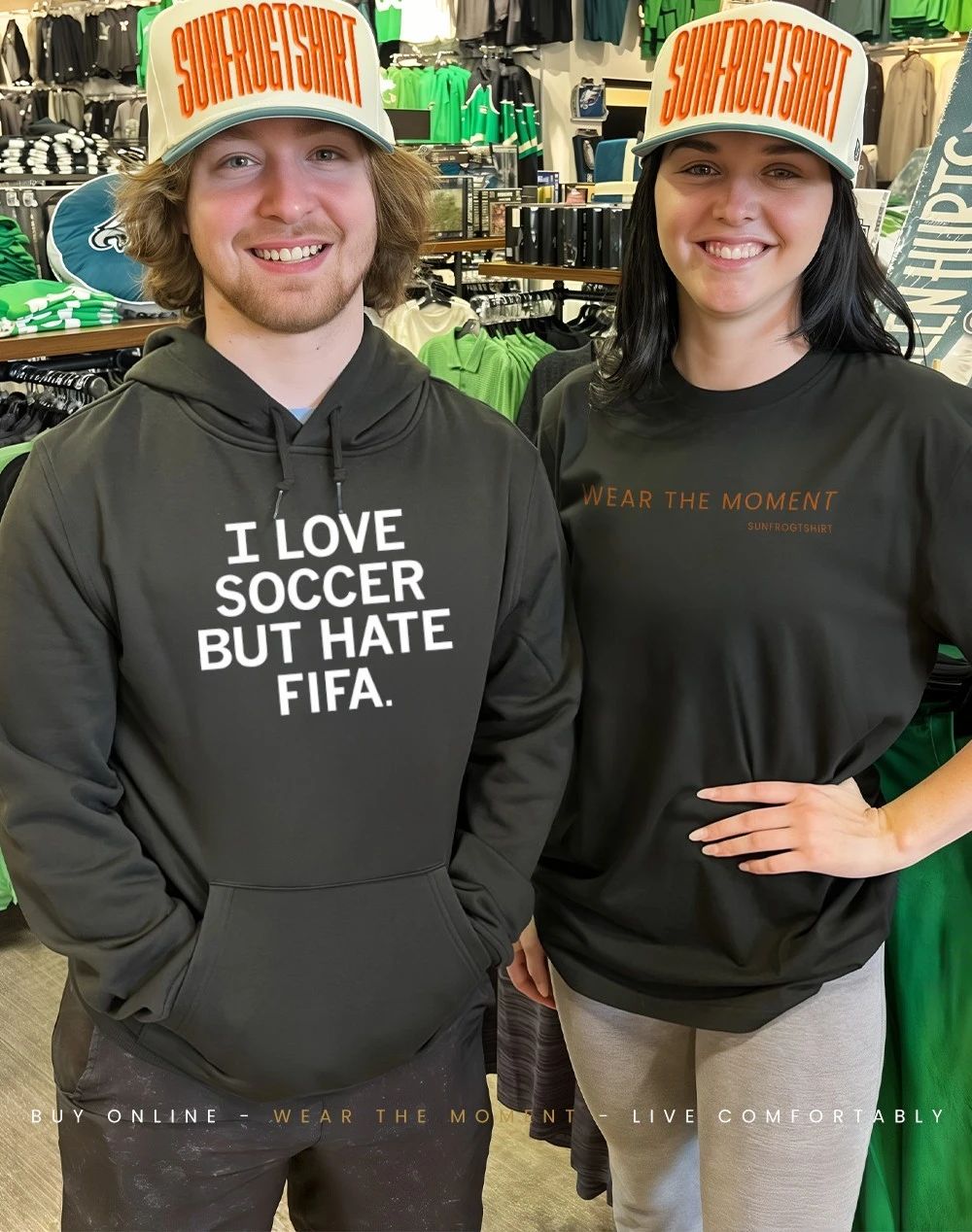 I love soccer but hate fifa shirt