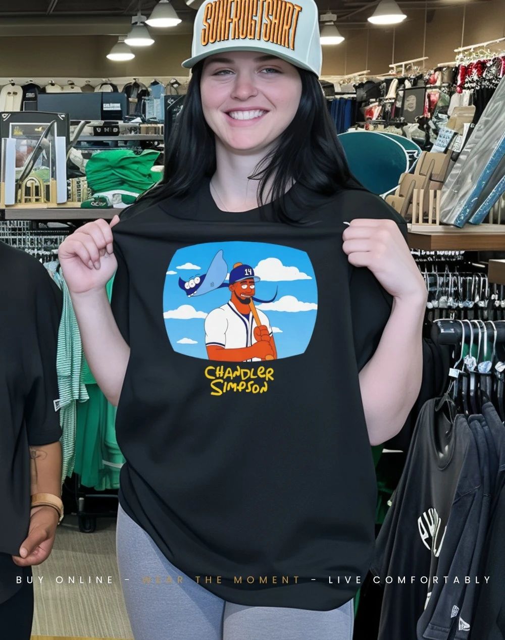 Chandler Simpson Tampa Bay Rays cartoon shirt