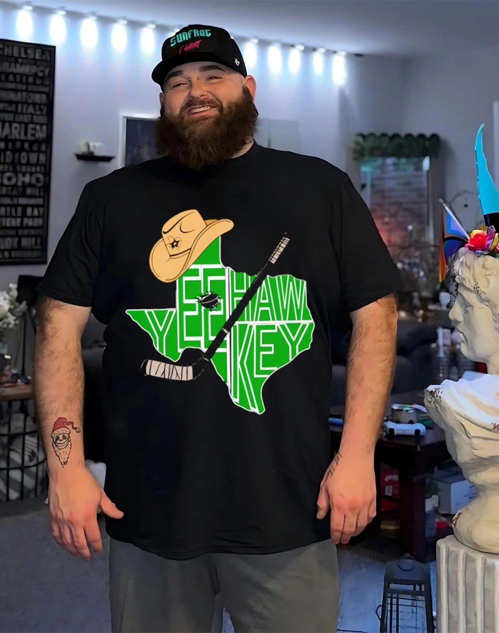 Yee hawkey Texas hockeys by you shirt