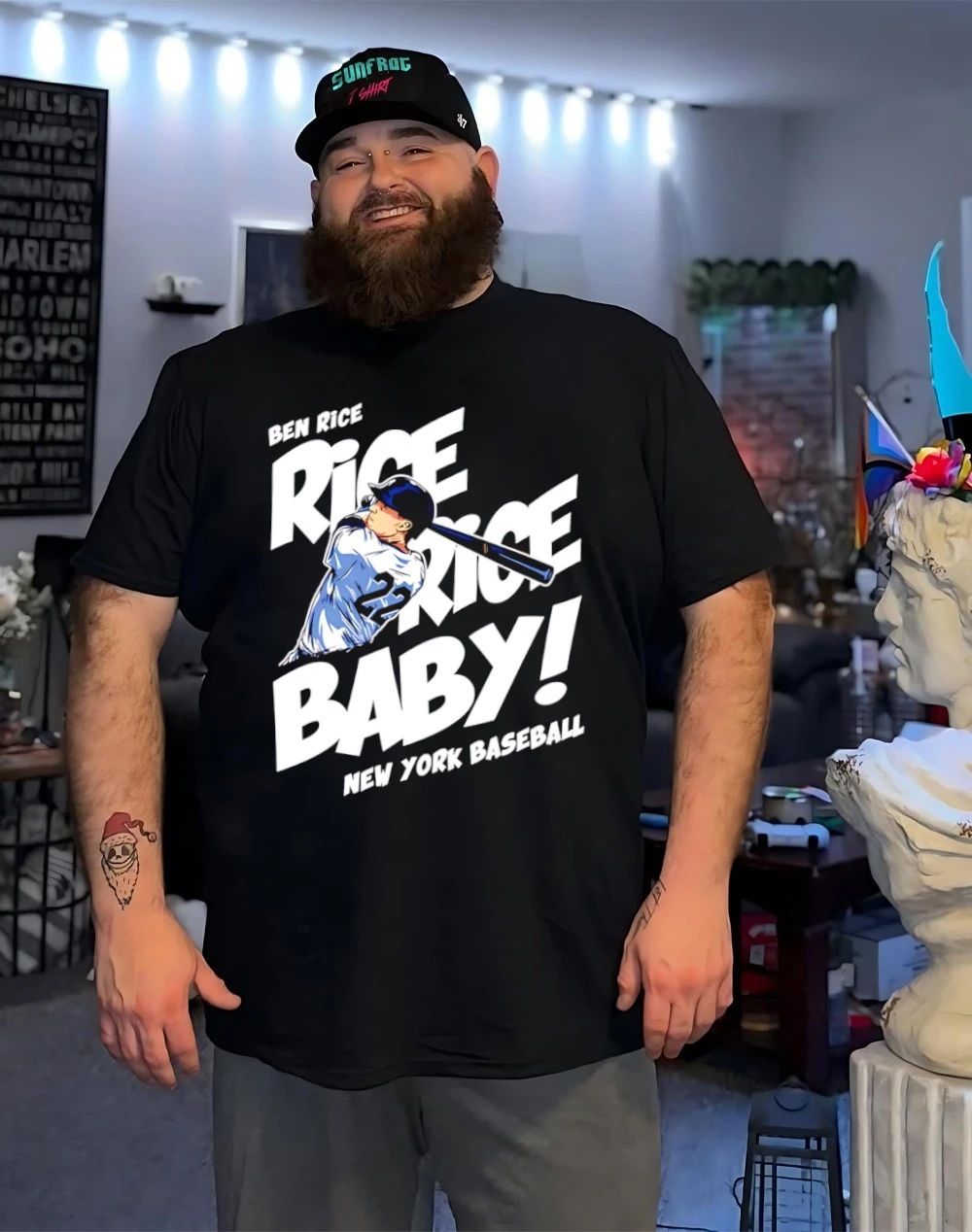 Ben RIce New York Yankees Rice Rice Baby shirt
