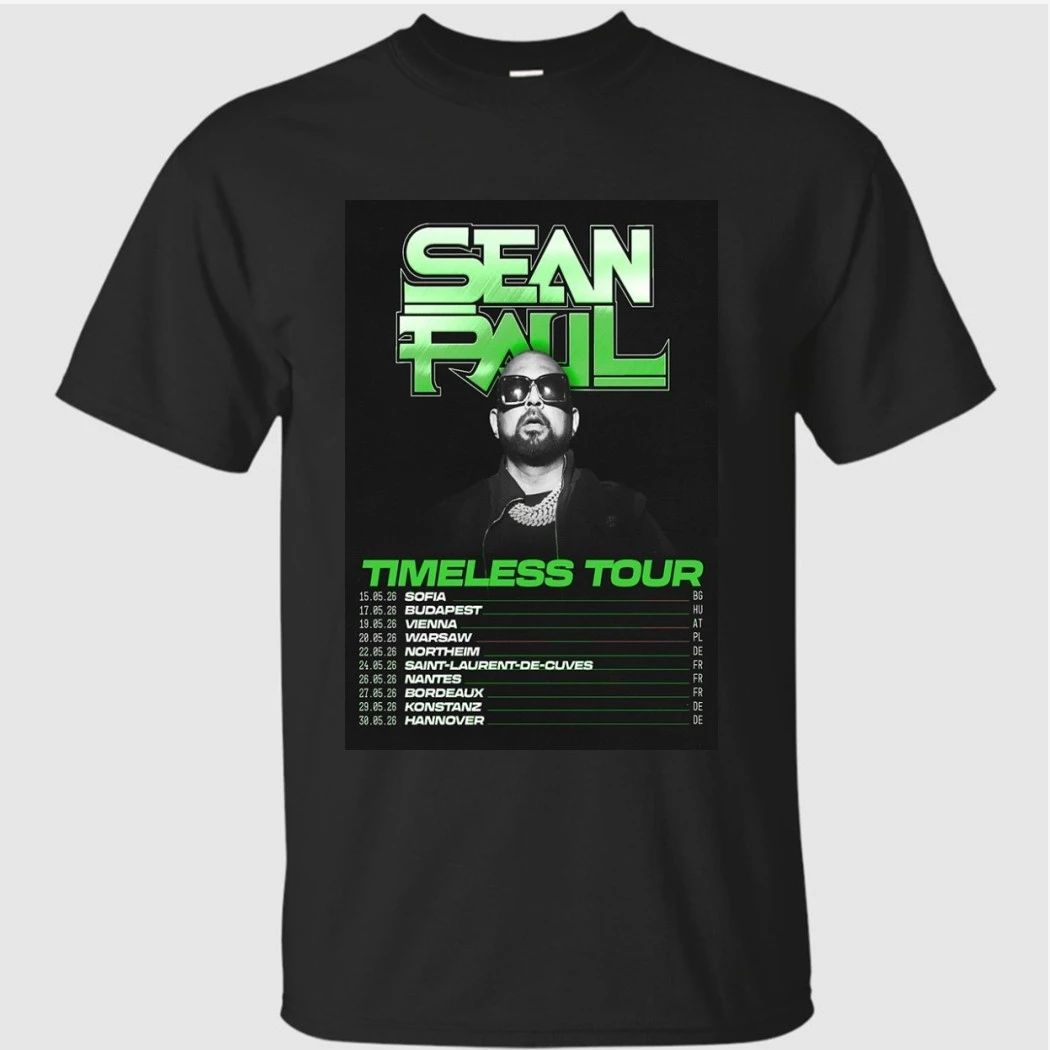 Dutty Paul World Tour 2026 Poster Shirt