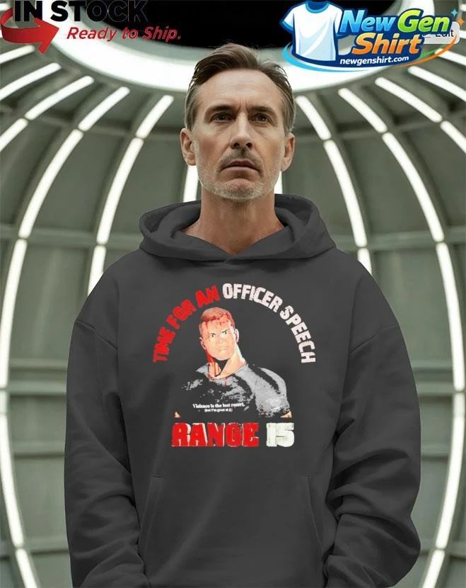 Range 15 Nick Palmisciano Officer Speech Shirt