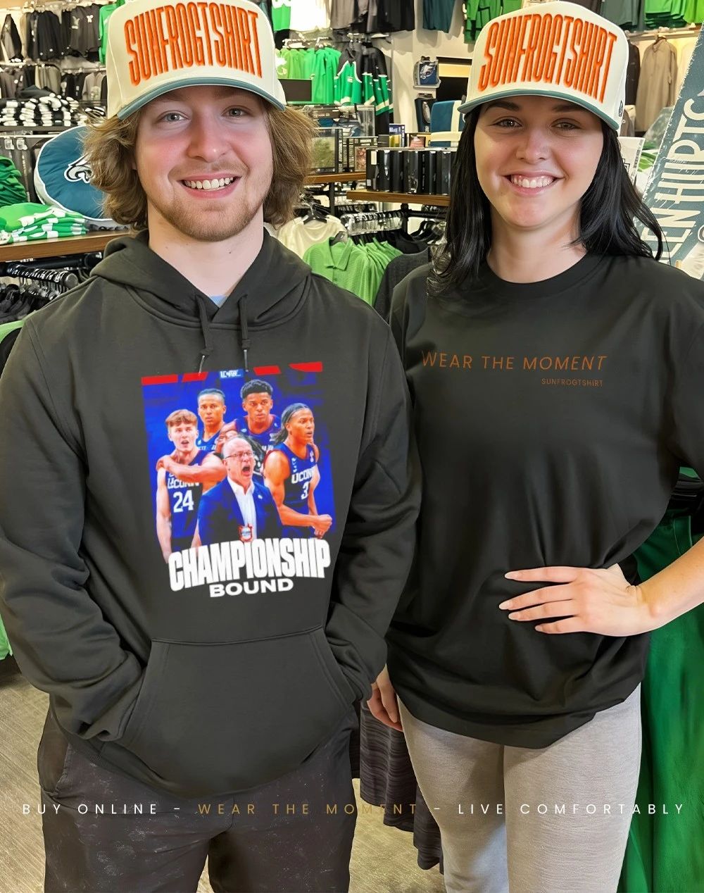 Uconn Huskies Mens Basketball Championship Bound 2026 Ncaa Final Four In Indianapolis graphic shirt