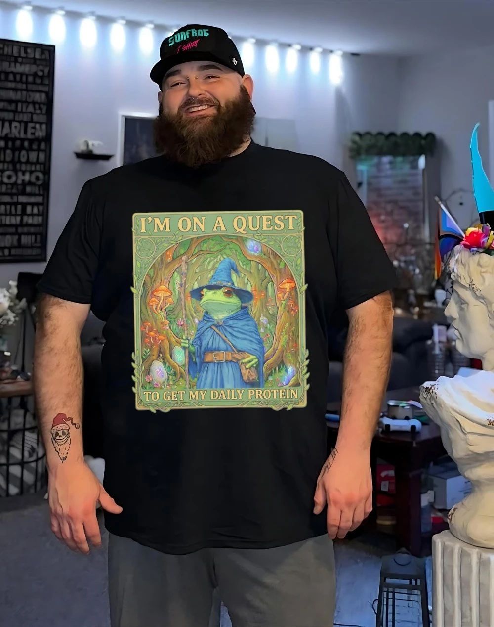 Wizard I’m on a quest to get my daily protein shirt