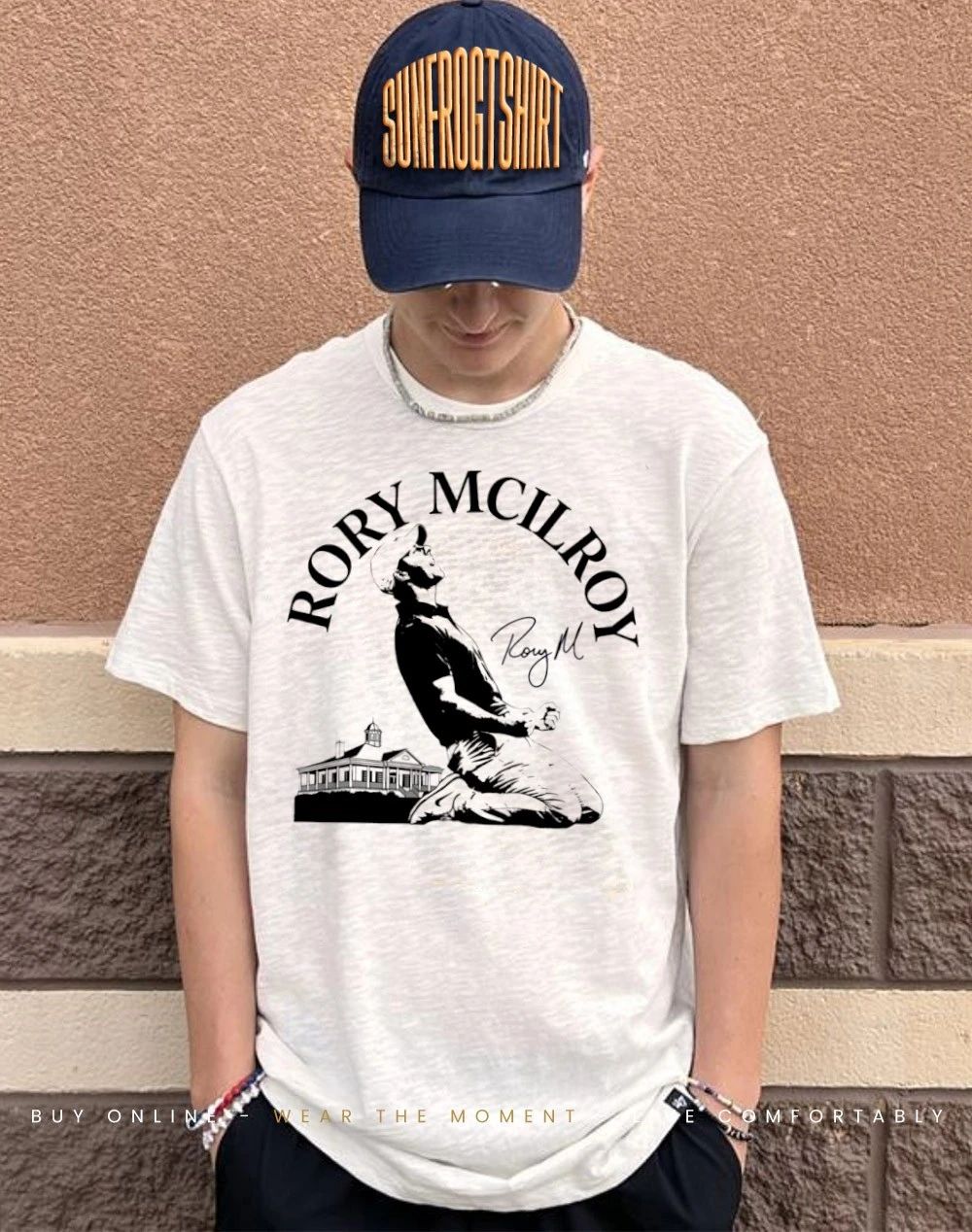 Rory McIlroy Masters Back to Back Champion 2025 2026 Golf shirt