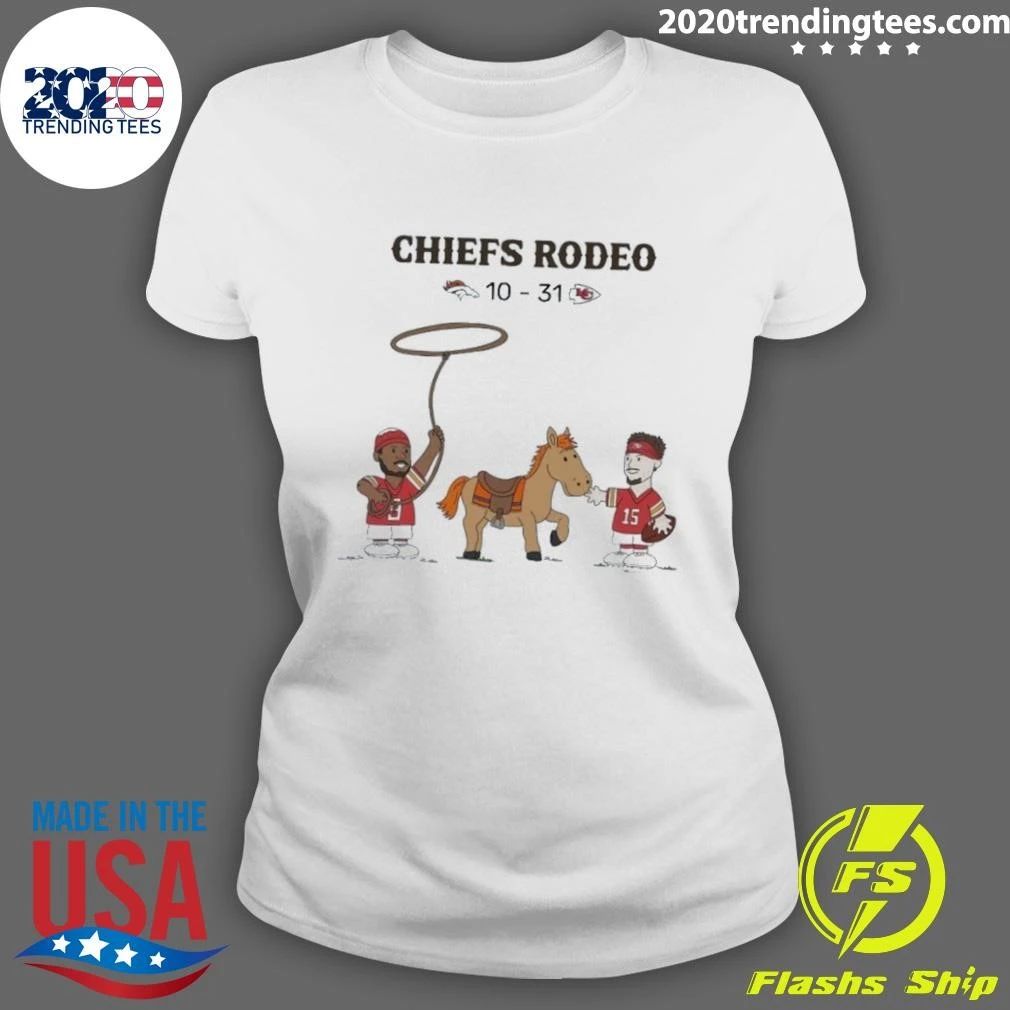 Chiefs Rodeo Patrick Mahomes 15 And L’jarius Sneed 9 Shirt