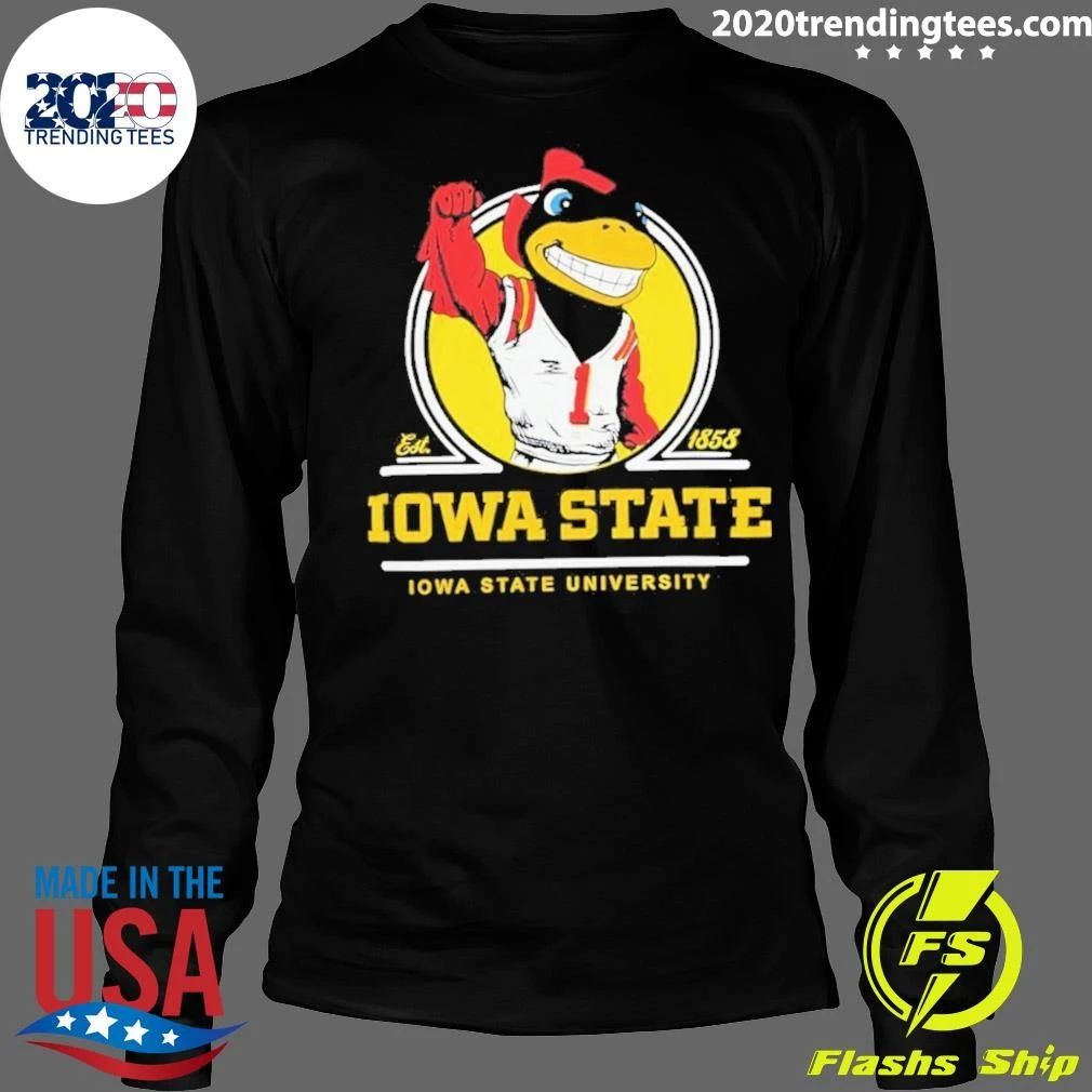 Iowa State Cyclones Emblem Mark ’47 Mascot Shirt