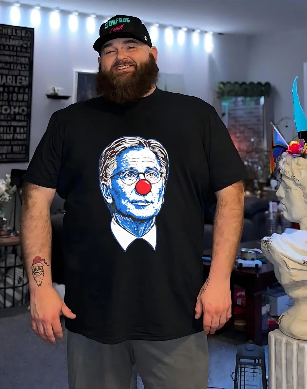 John W. Henry Clown Shirt