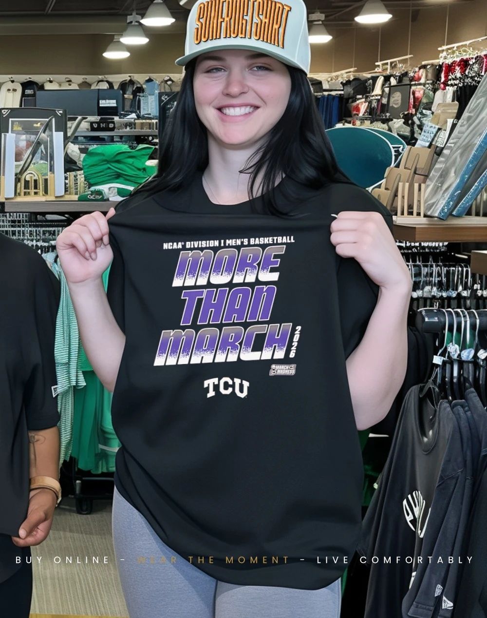 TCU Horned Frogs 2026 March Madness NCAA Division I Men’s Baksetball More Than March shirt