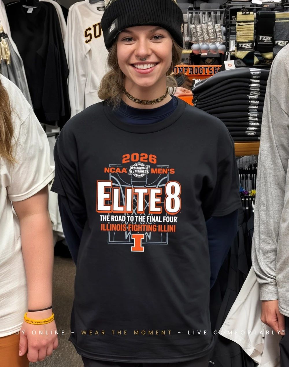Illinois Illini Elite 8 2026 Men’s March Madness Basketball vintage shirt