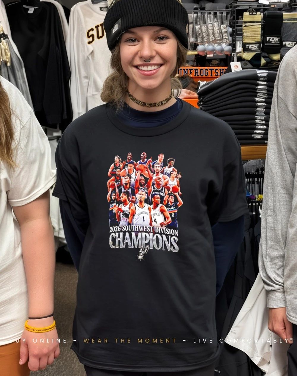 San Antonio Spurs 2026 Southwest Division Champions legacy shirt