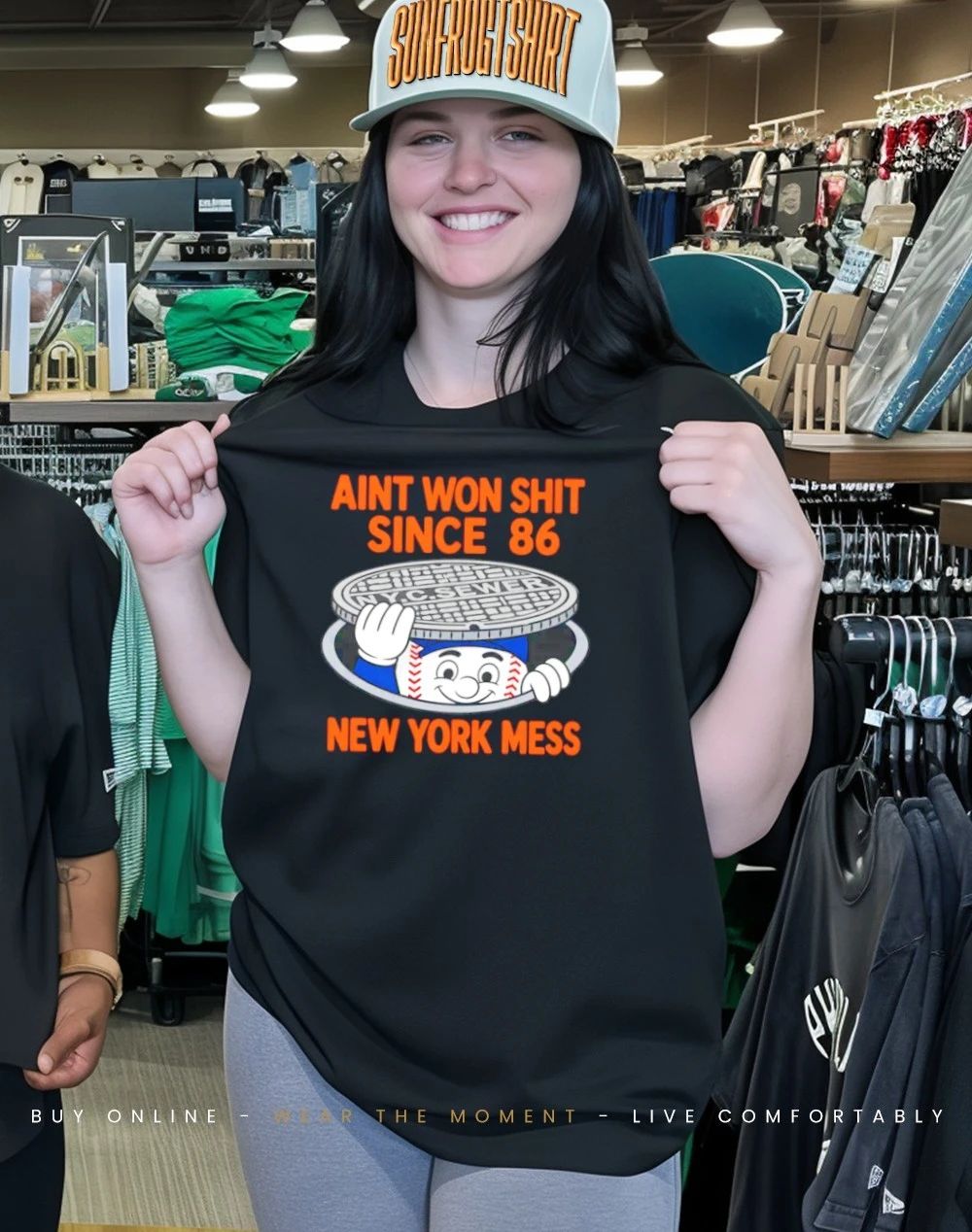 Mr Sewer New York Mess Aint Won Shit Since 86 Mets shirt