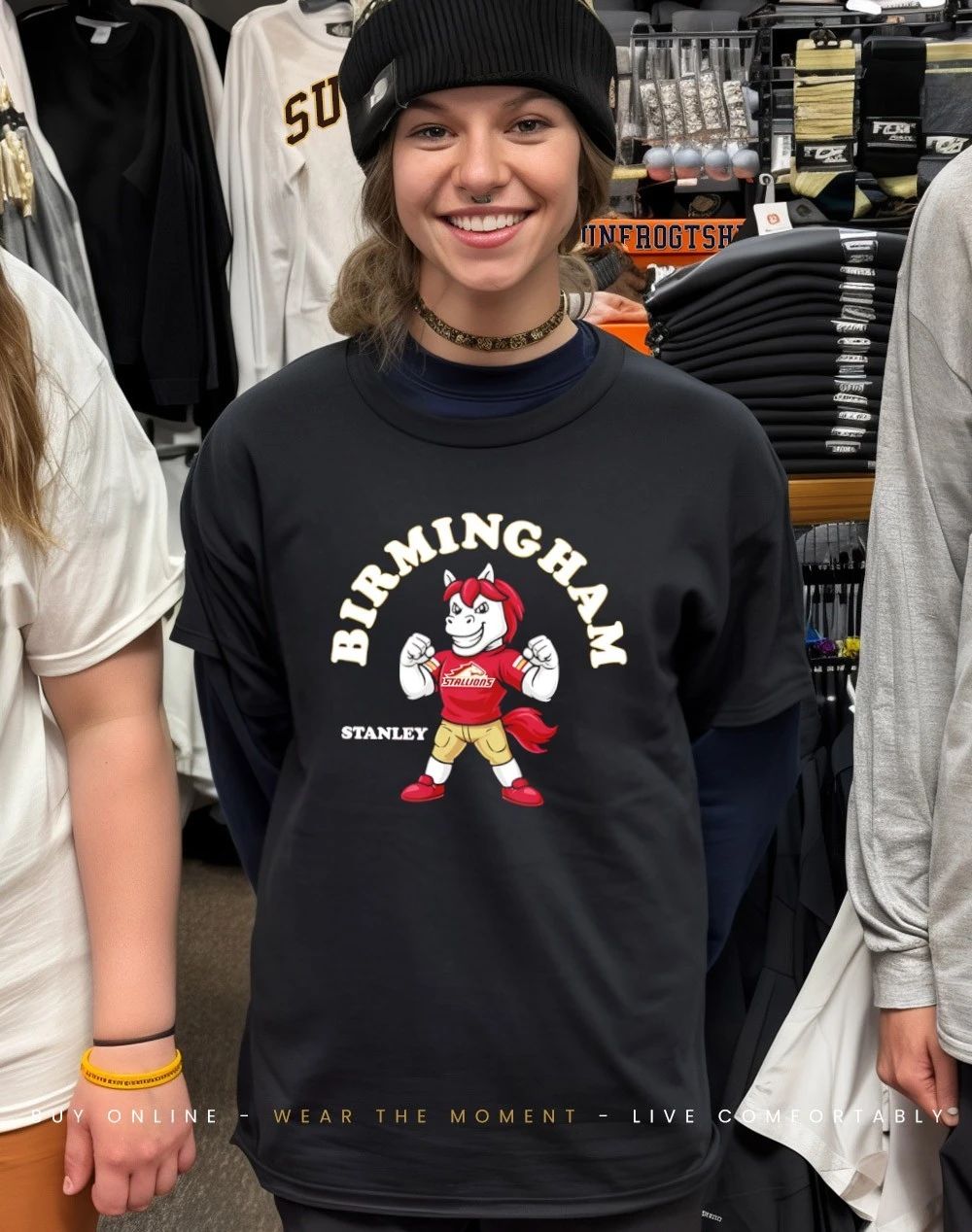 Birmingham Stallions Stanley Mascot 2026 shirt