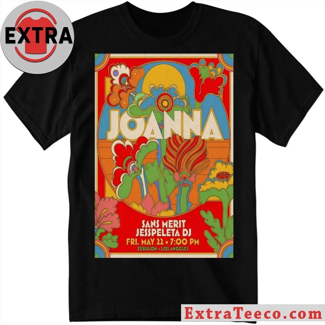 Joanna May 22 2026 Zebulon in Los Angeles CA Poster Shirt