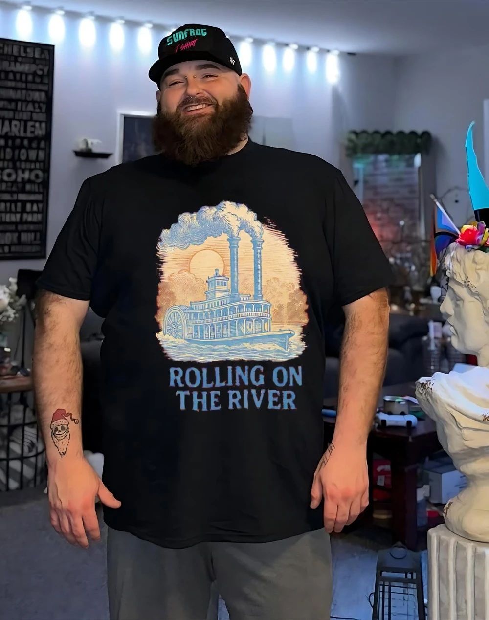 Louisiana riverboats rolling on the river shirt