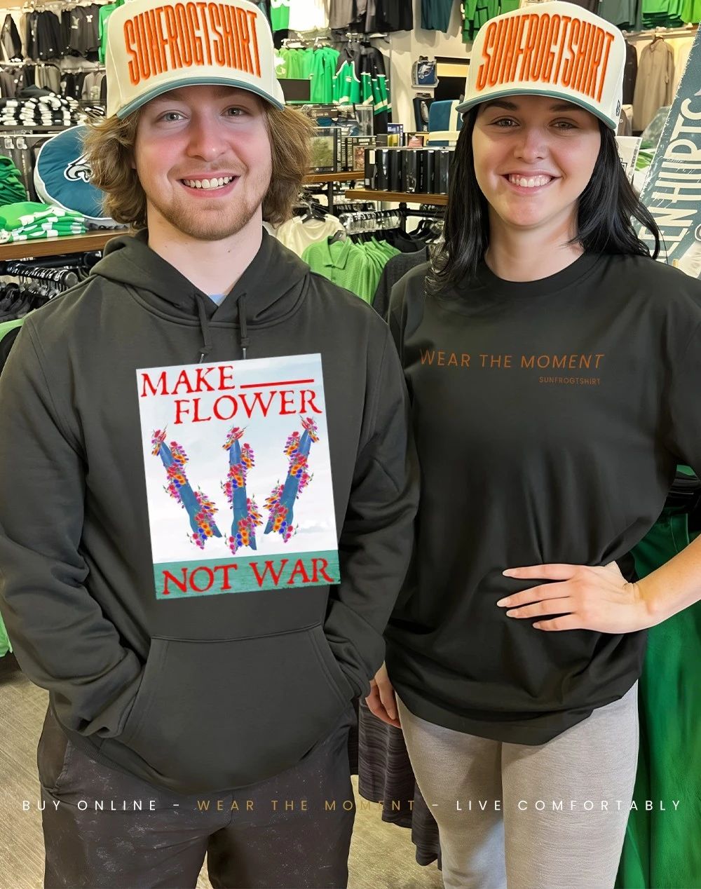 Minuteman III make flower not war shirt