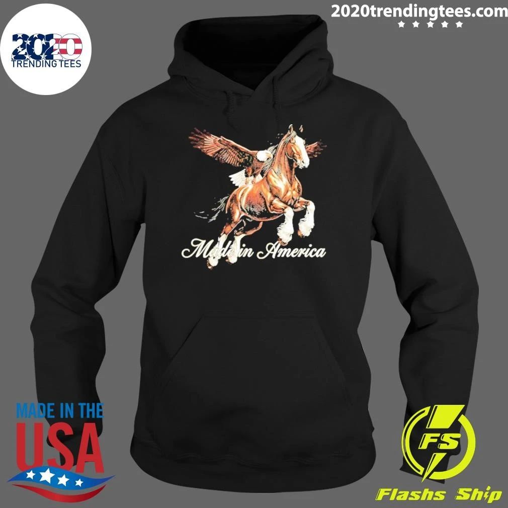 Horse And Eagle Made In America Shirt