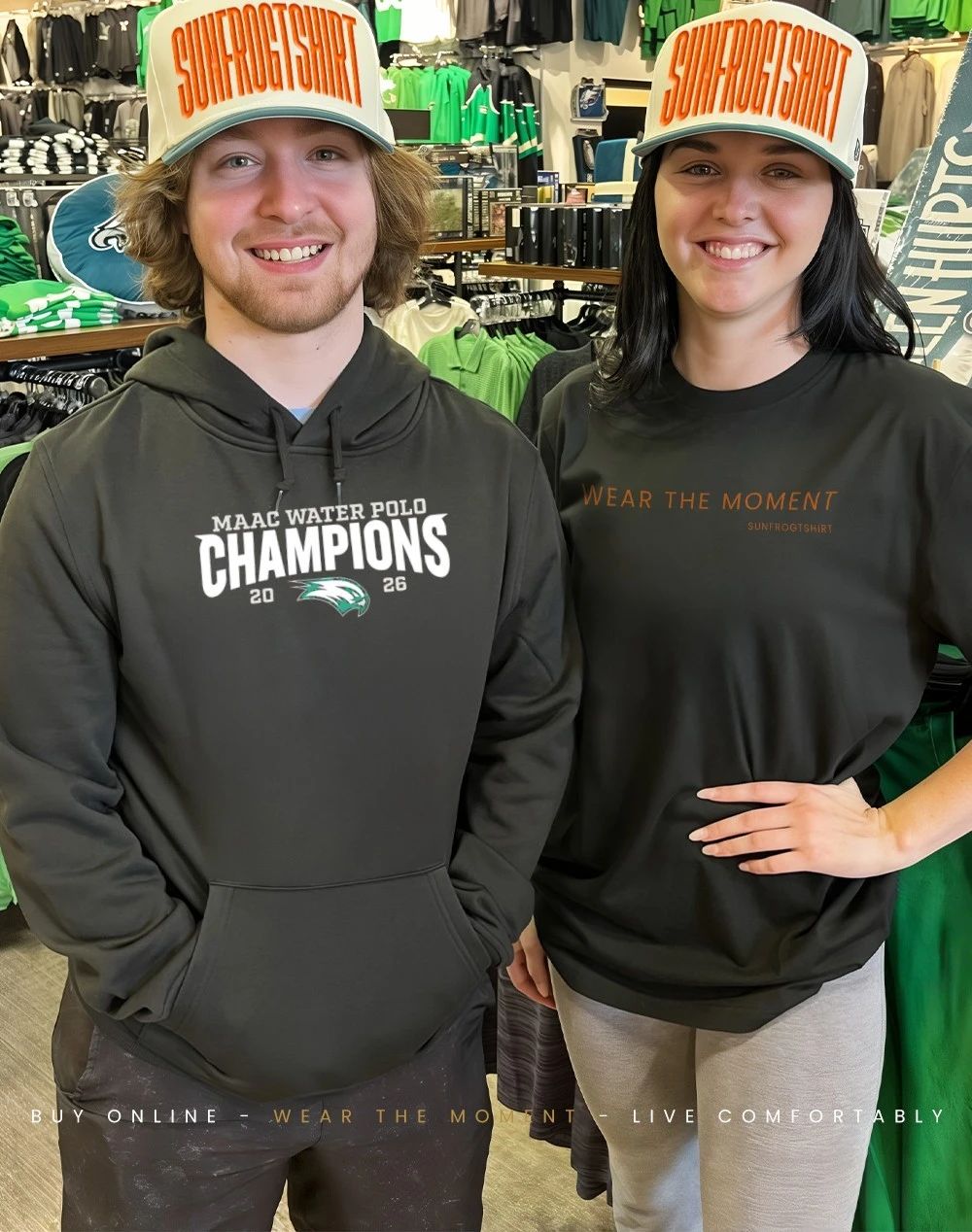 Wagner College 2026 Water Polo Champions shirt
