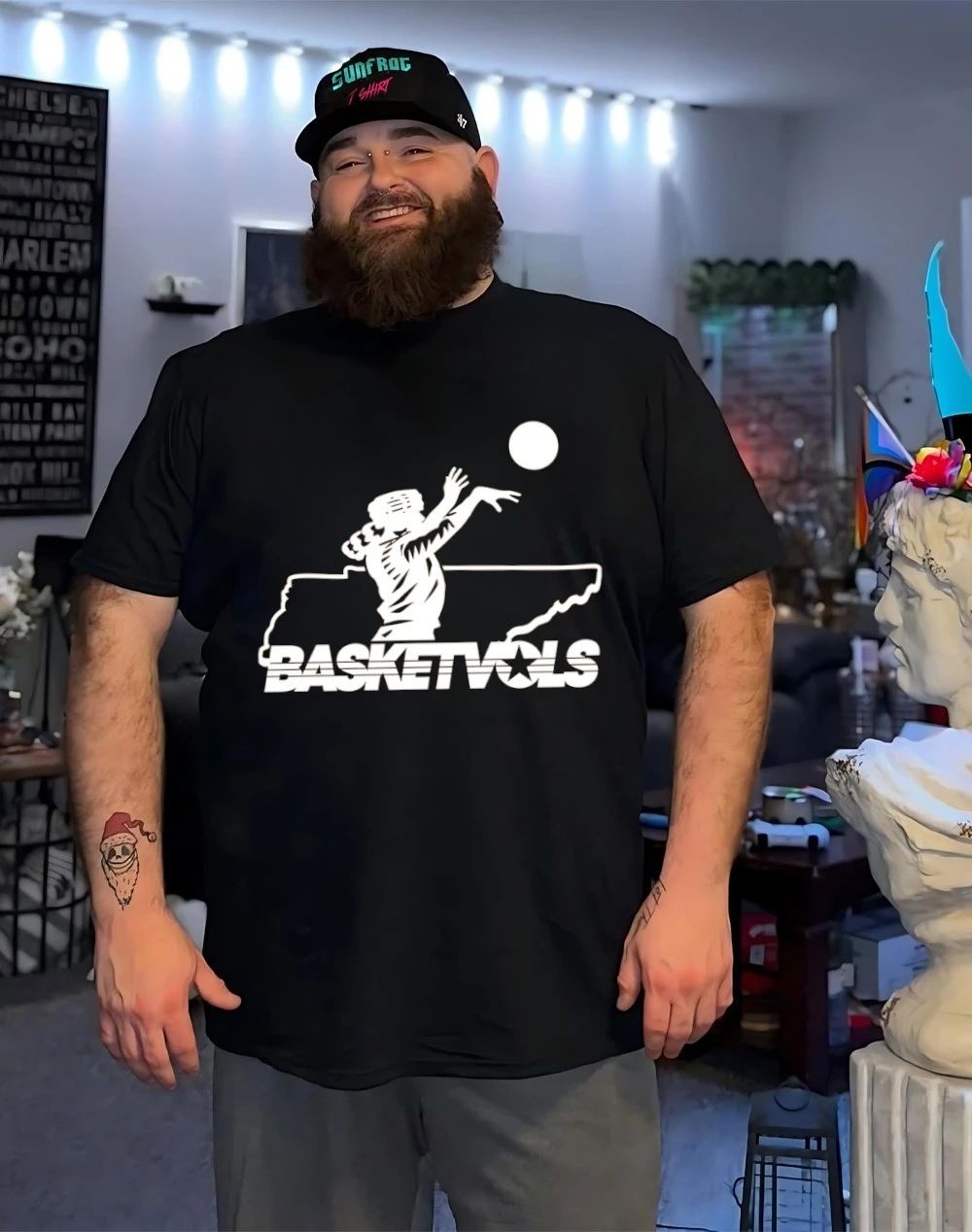 Tennessee Jumpshot Basketvols logo shirt